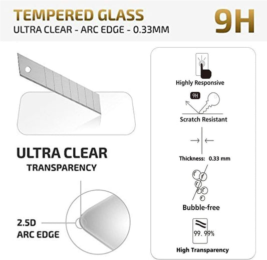 3 Pack - iPhone 12/12 Pro Tempered Glass