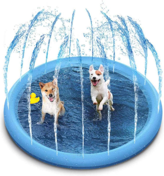59" Dog Sprinkler & Splash Play Mat