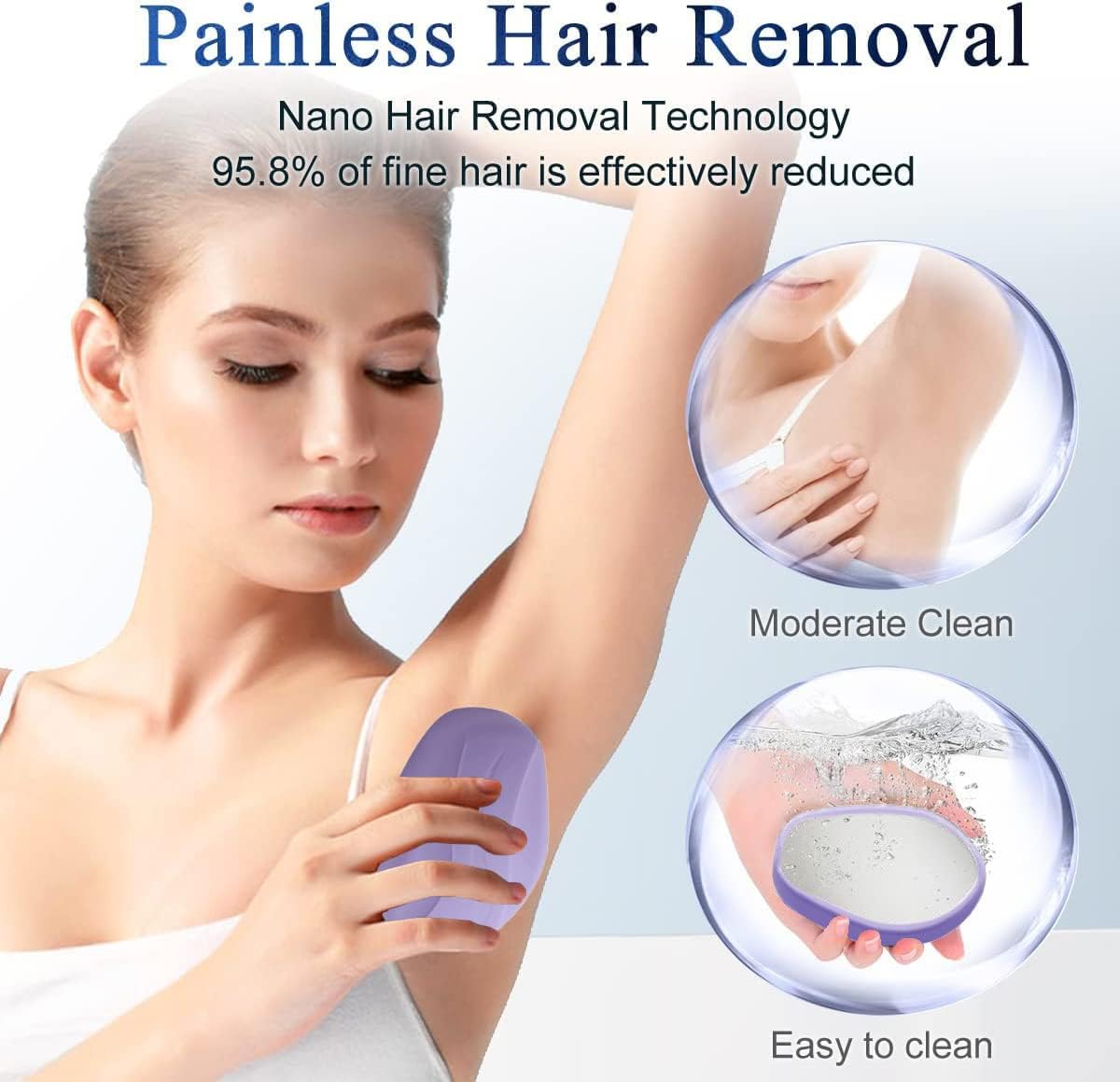 Crystal Hair Eraser (Painless, Nano Hair Removal Magic!)