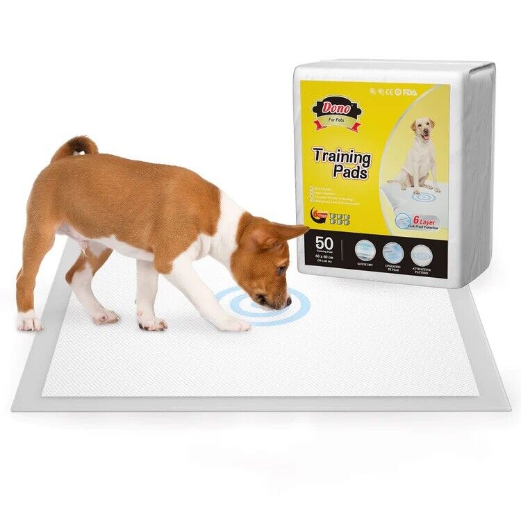 Dono Puppy Dog Training Pads Super Absorbent Dog Pee Mats x 50